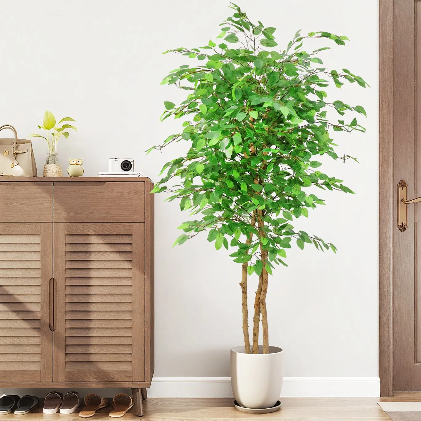 Artificial Ficus Leaf Plant