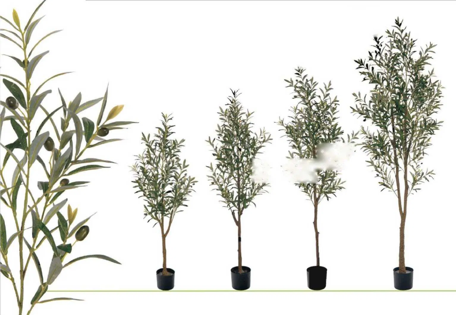 Artificial Olive Bonsai Tree