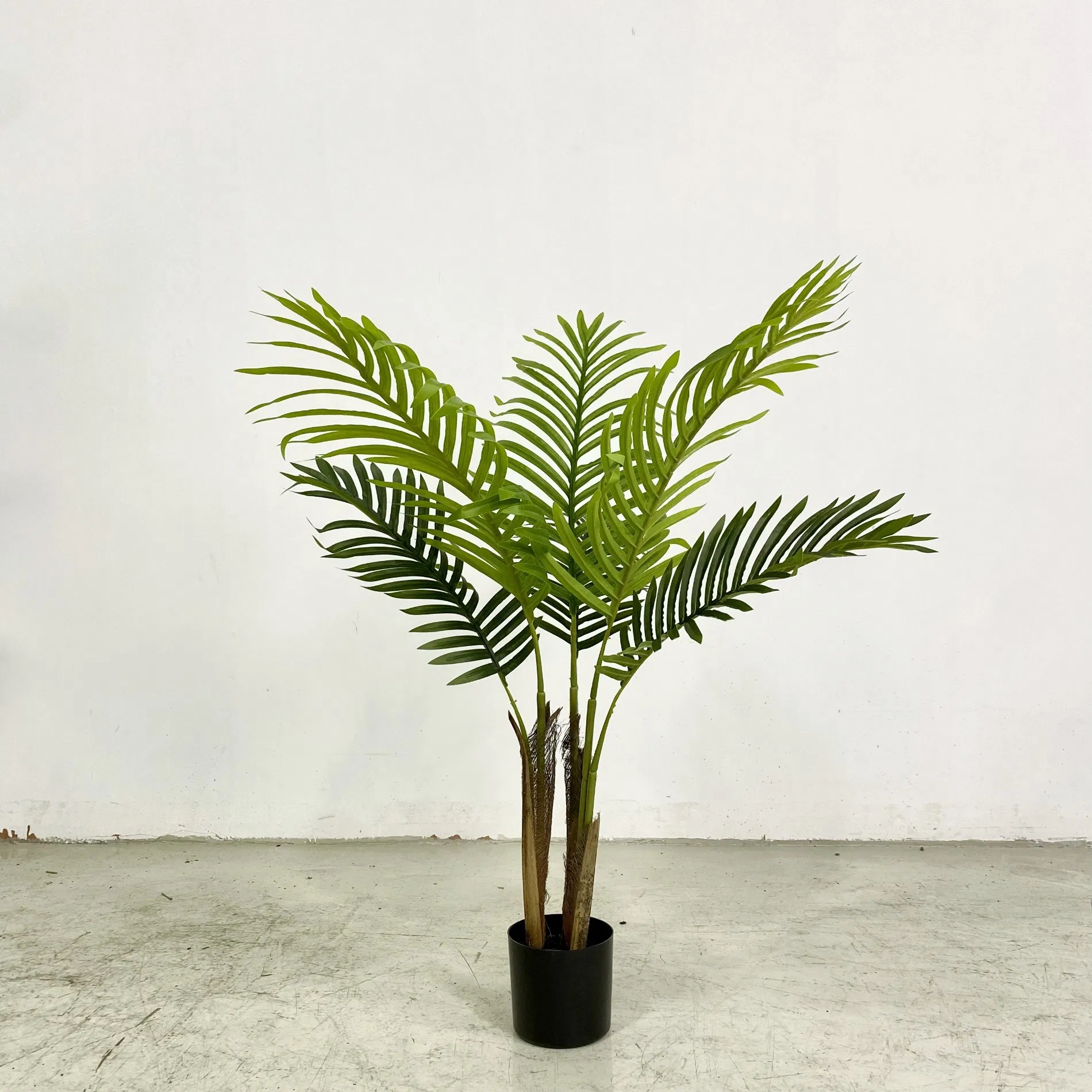 Green Artificial Palm with Pot
