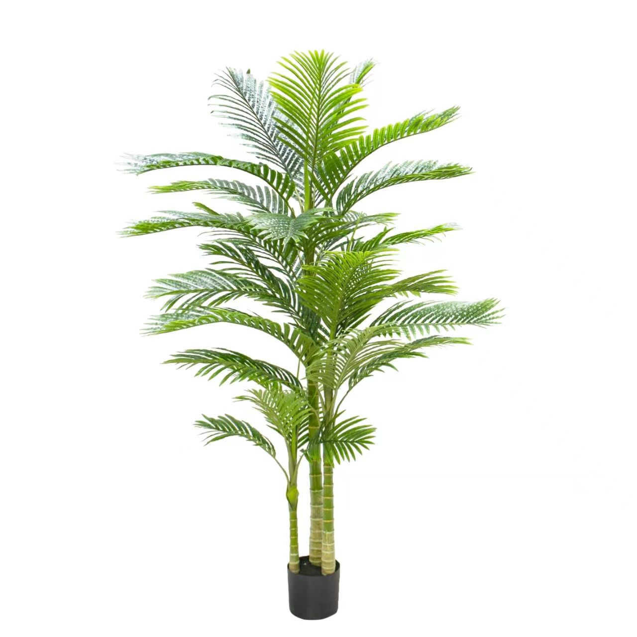 Plastic Palm Plant with Pot