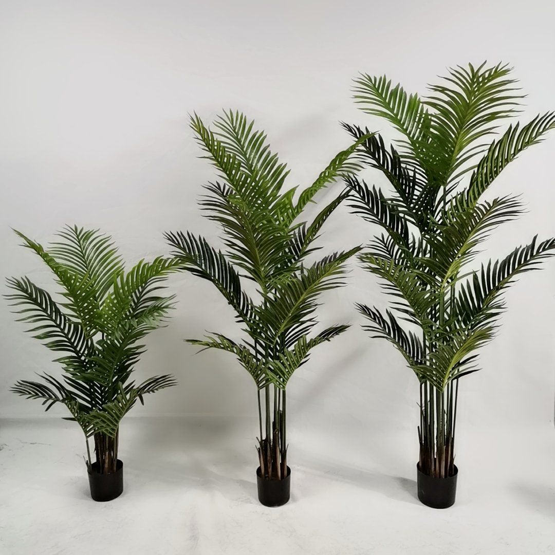 Plastic Palm Tree Counter Plant