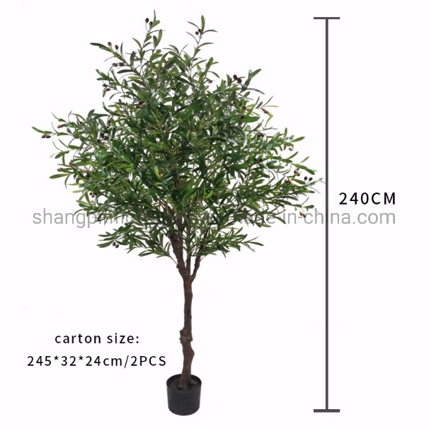 Potted Artificial Olive Tree
