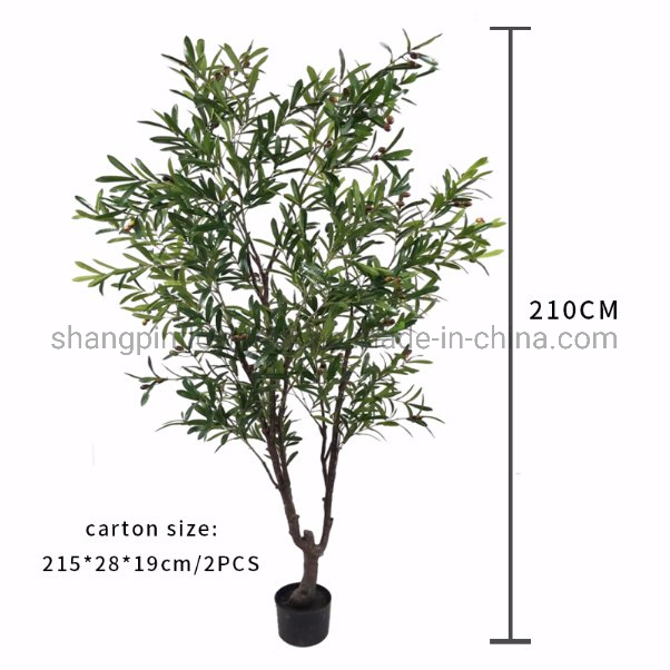 Potted Artificial Olive Tree