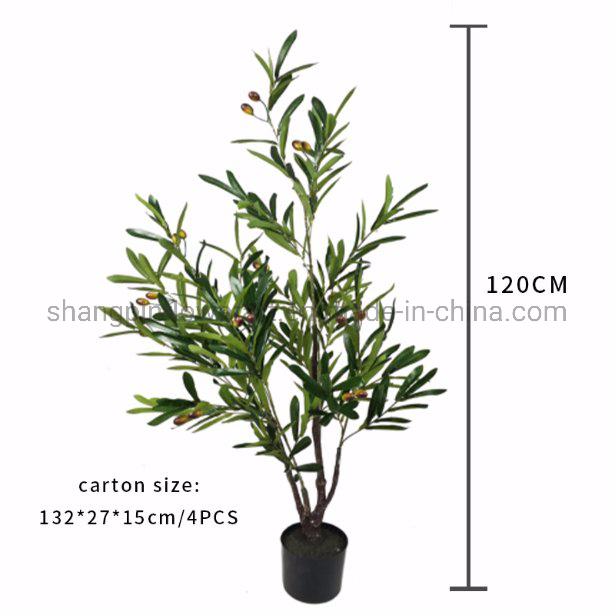 Potted Artificial Olive Tree