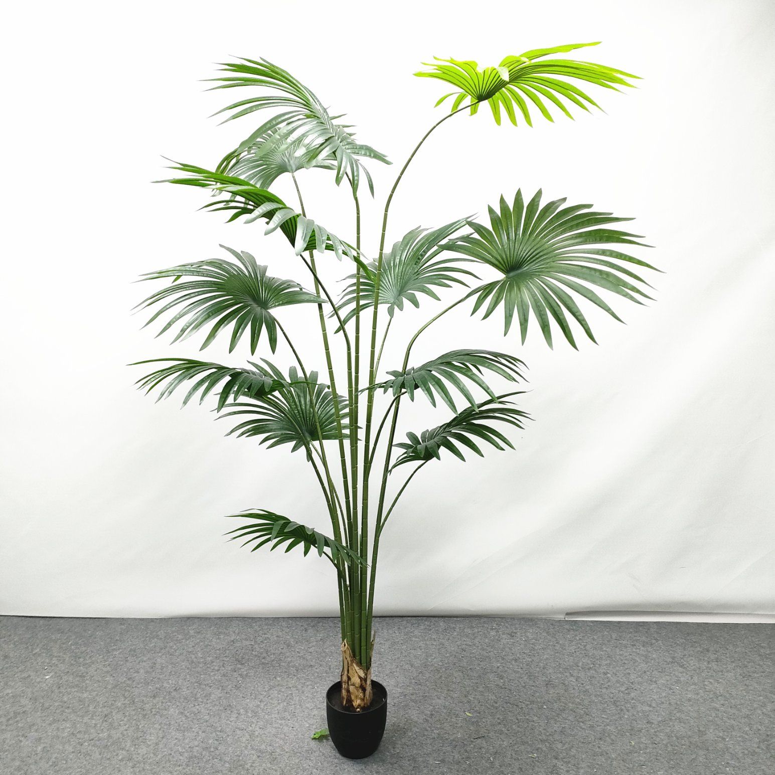 Simulation Potted Palm Tree
