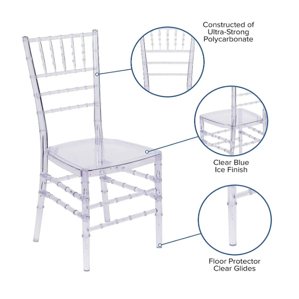 Clear Acrylic Wedding Chair