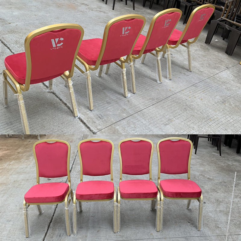 Elegant Stackable Fabric Banquet Chair