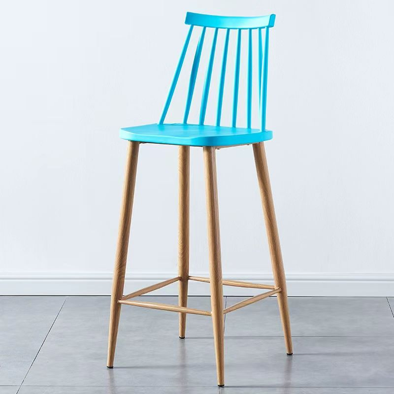 Ergonomic Wood Accent Bar Chair