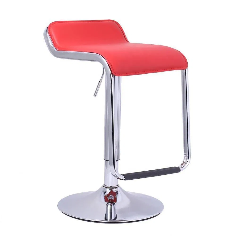 Adjustable PU Leather Counter Stool