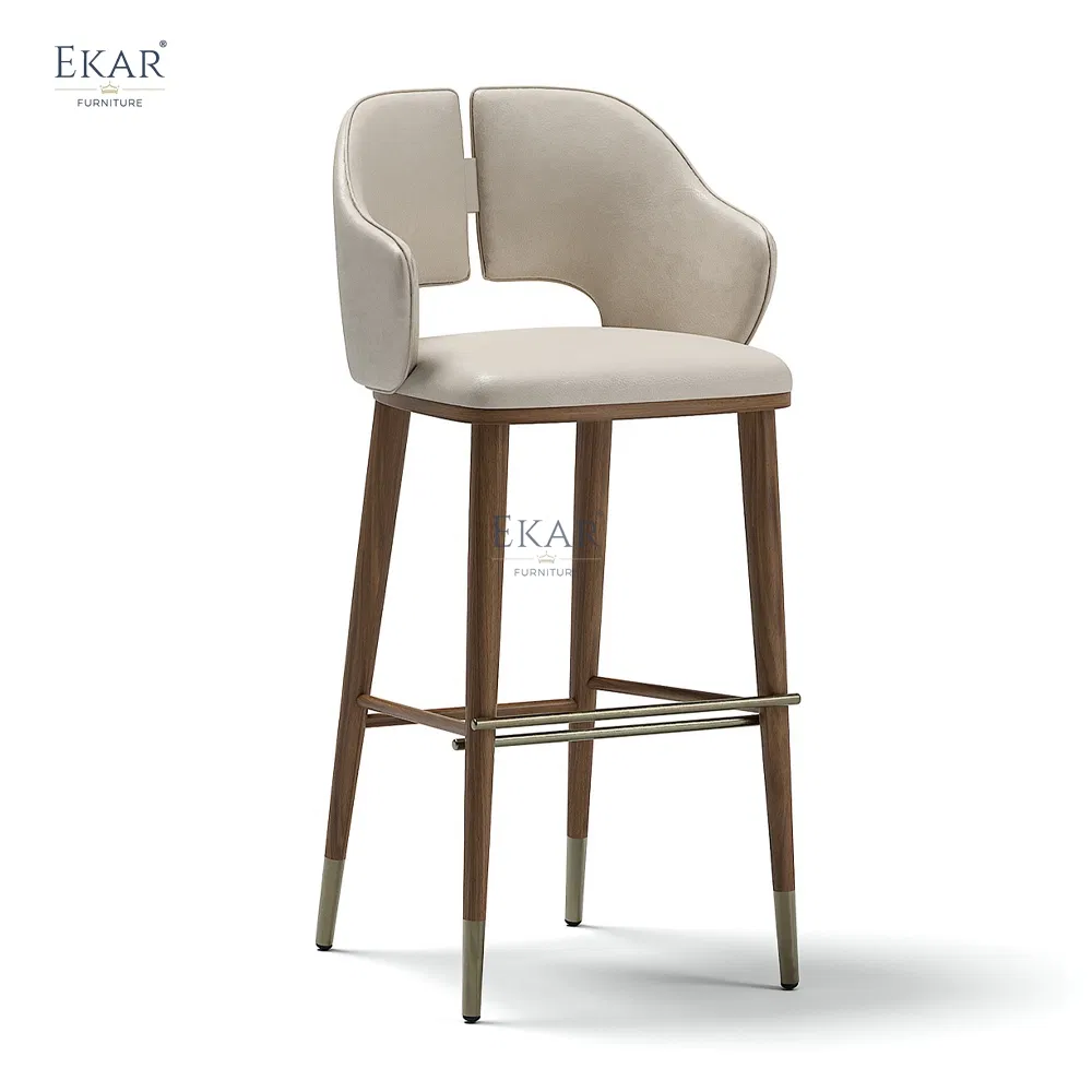 Luxury Wood Bar Stool