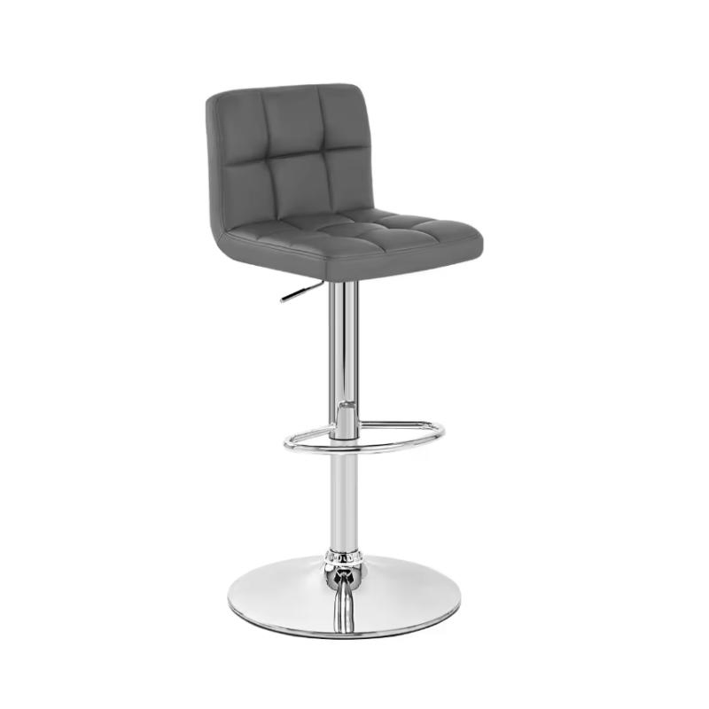 Modern Leather High Bar Stool