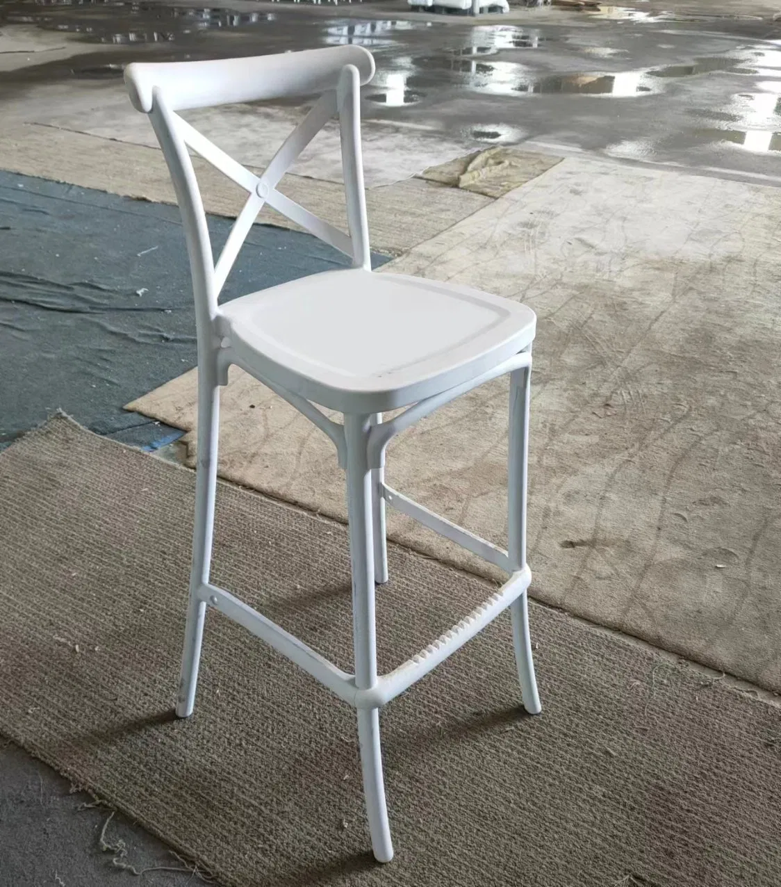 Stackable Plastic Bar Stool