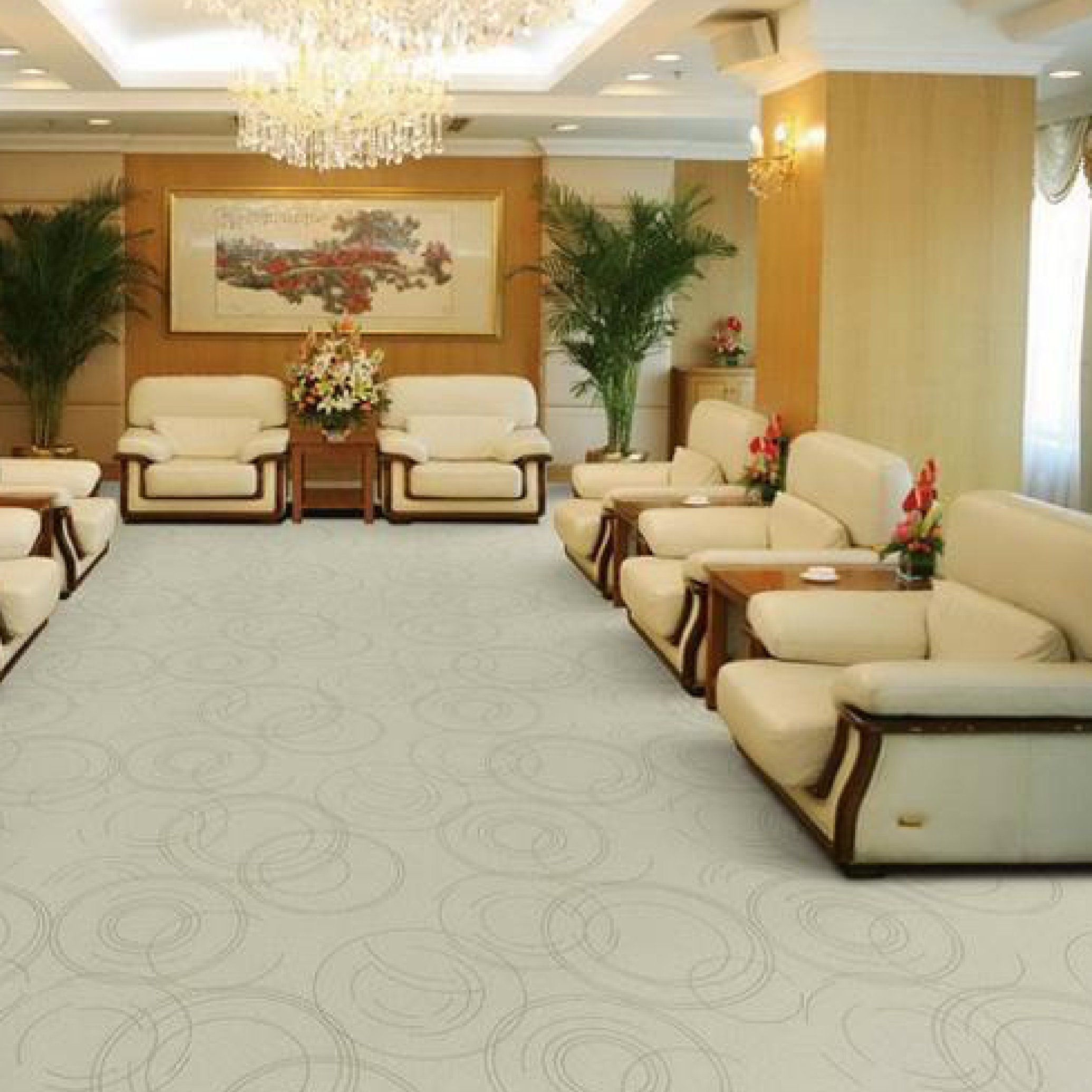 Geometric Bitumen Carpet Tile