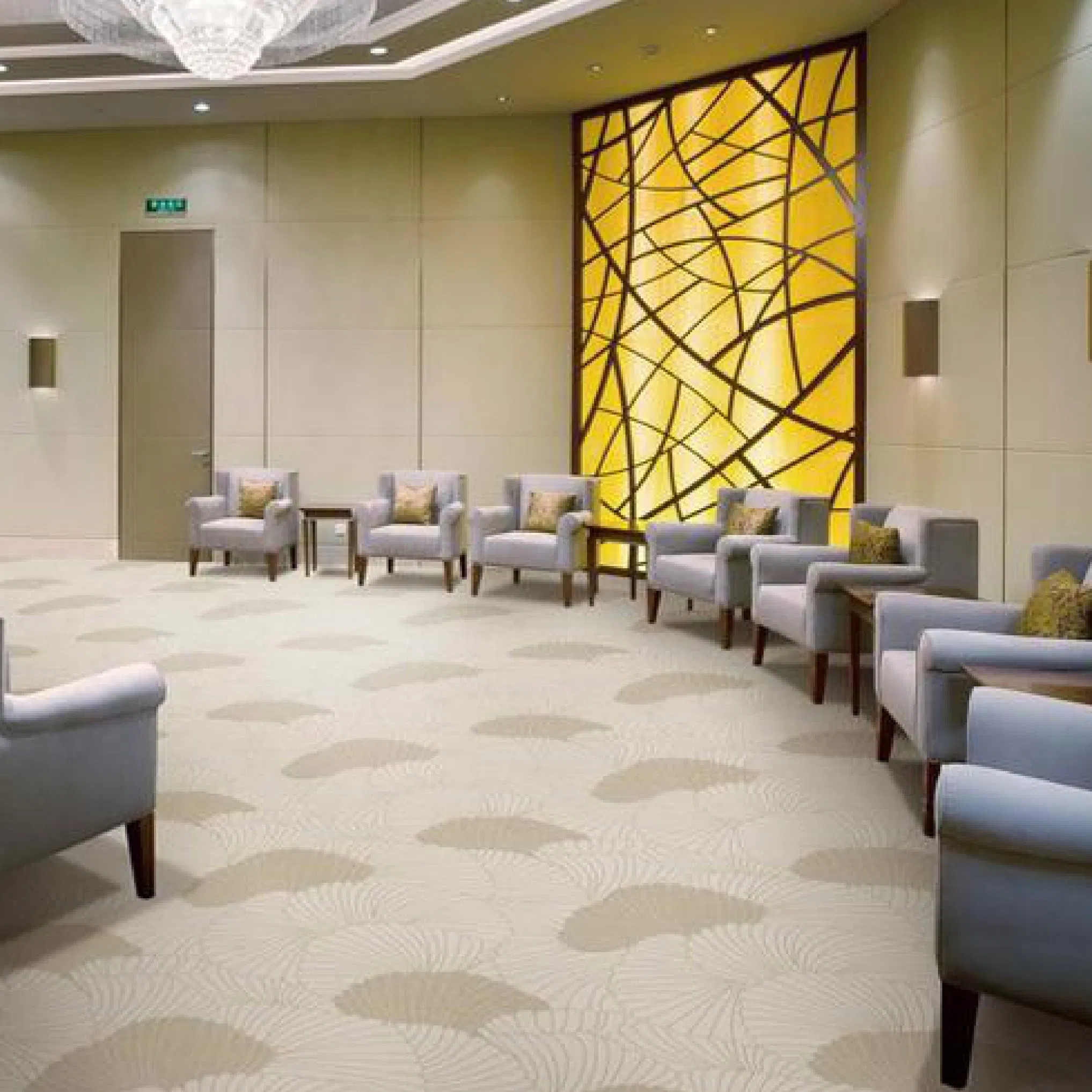Geometric Bitumen Carpet Tile
