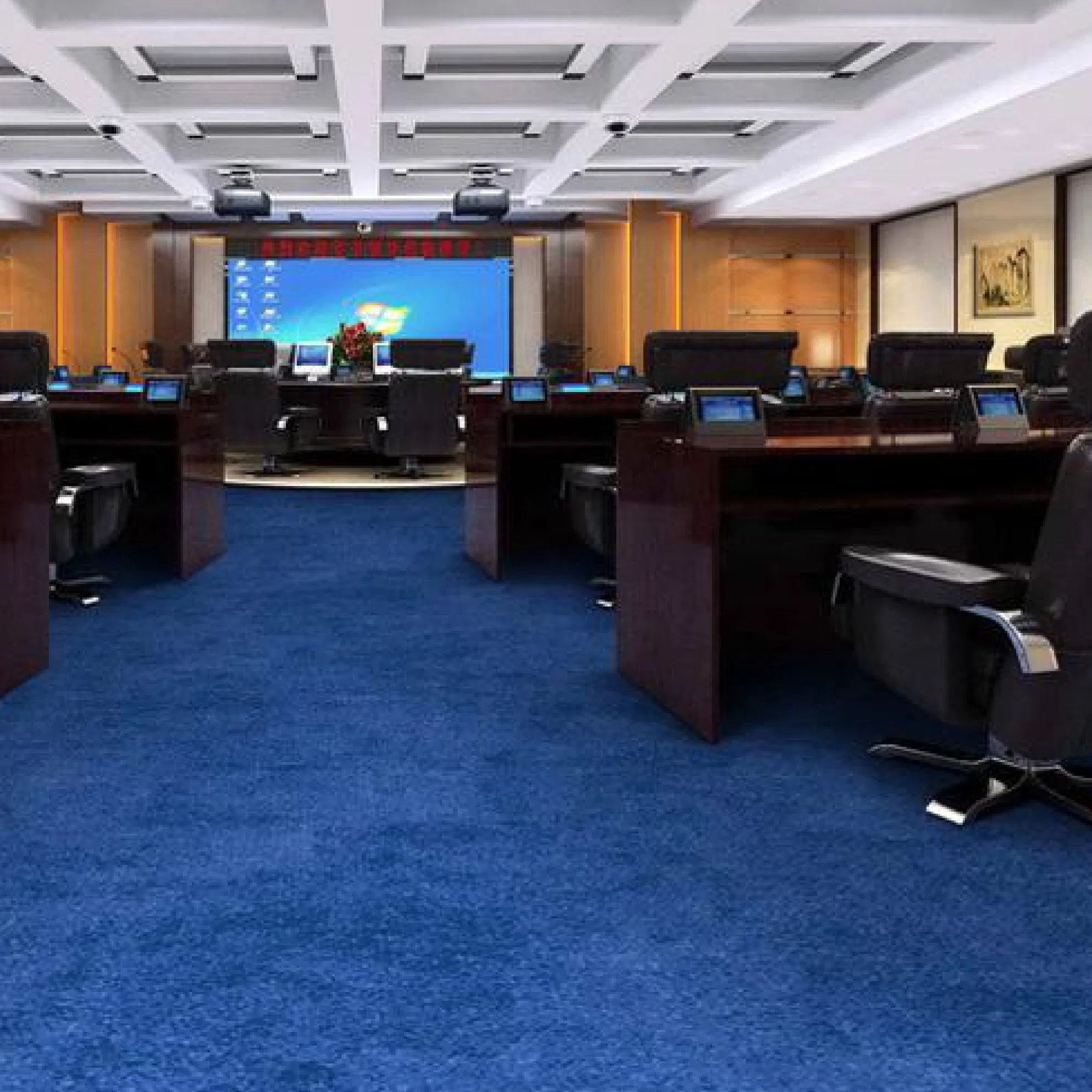 Geometric Bitumen Carpet Tile