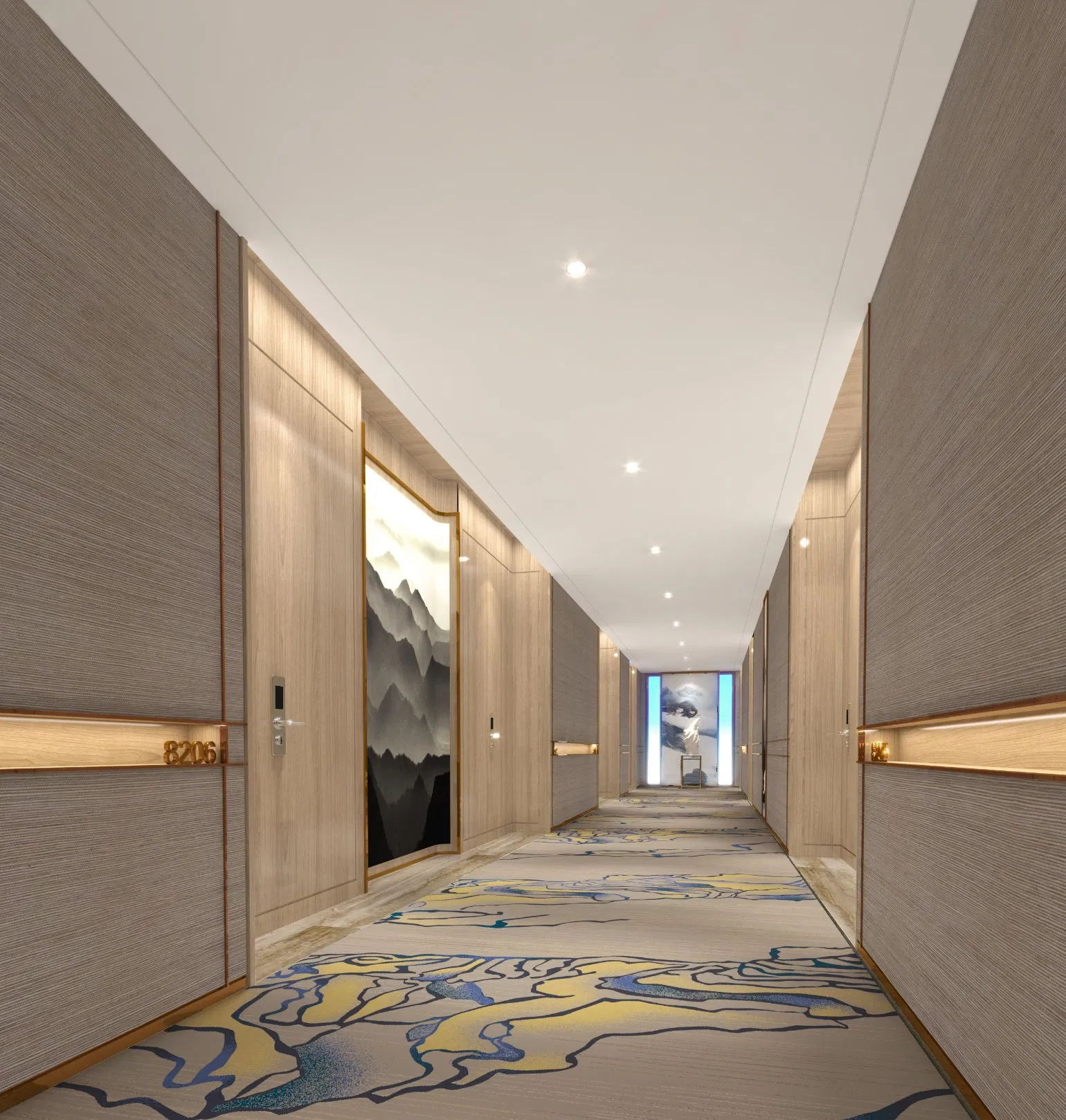 Hallway Corridor Decoration Carpet