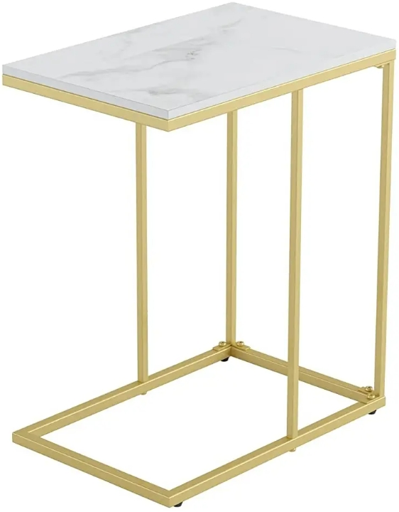 Marble Gold Side Table Set