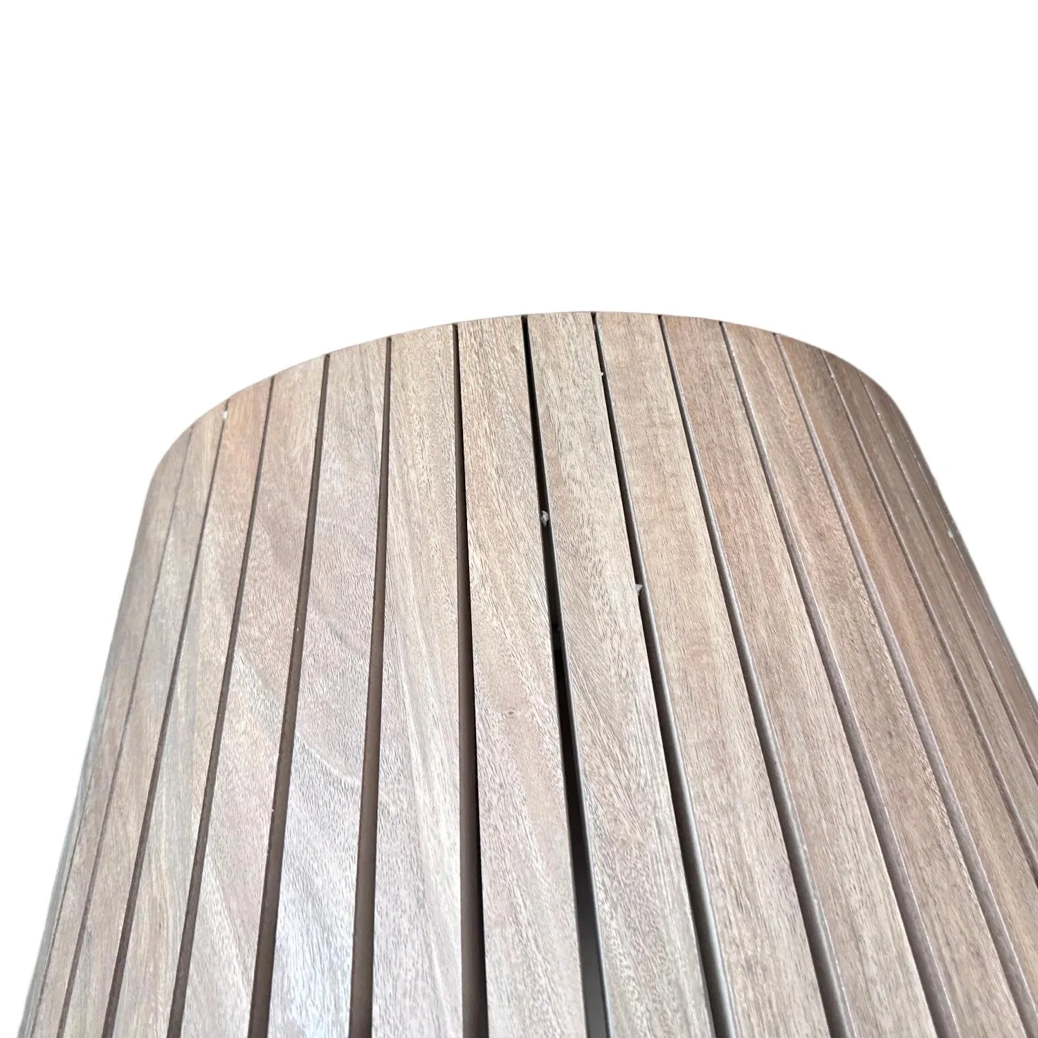 Nesting Round Wooden Tea Table