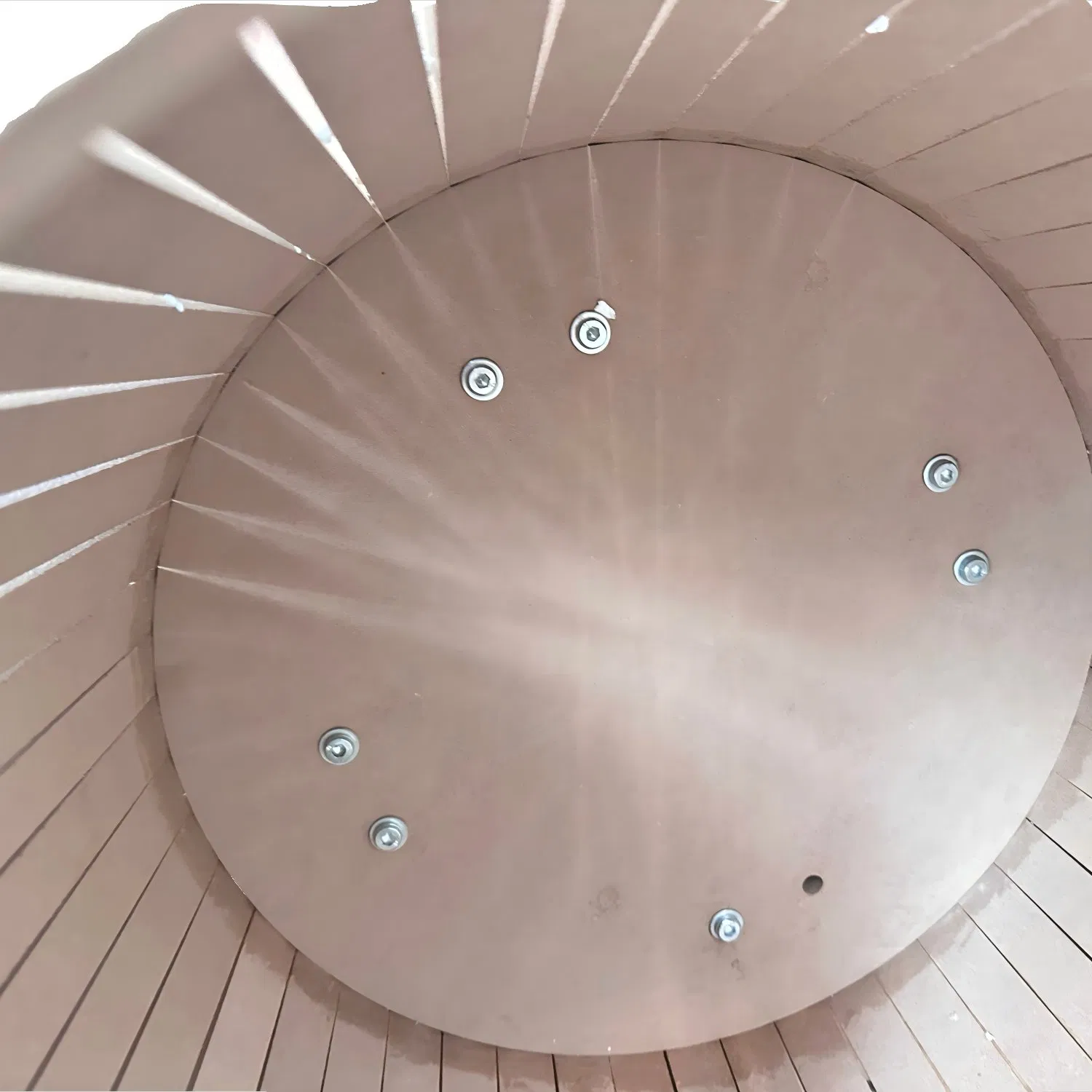 Nesting Round Wooden Tea Table