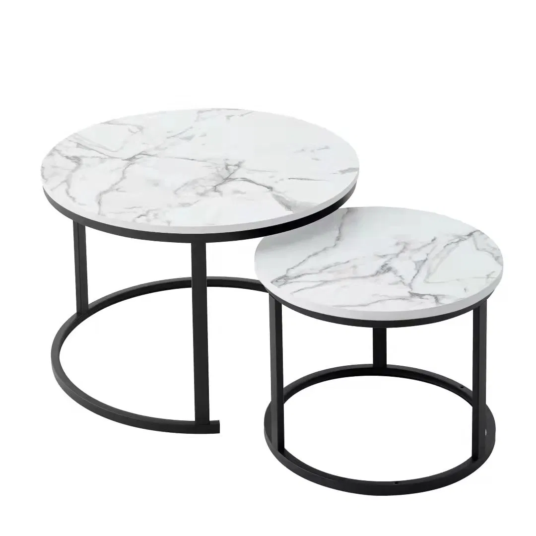 Round Nested Tea Table Set
