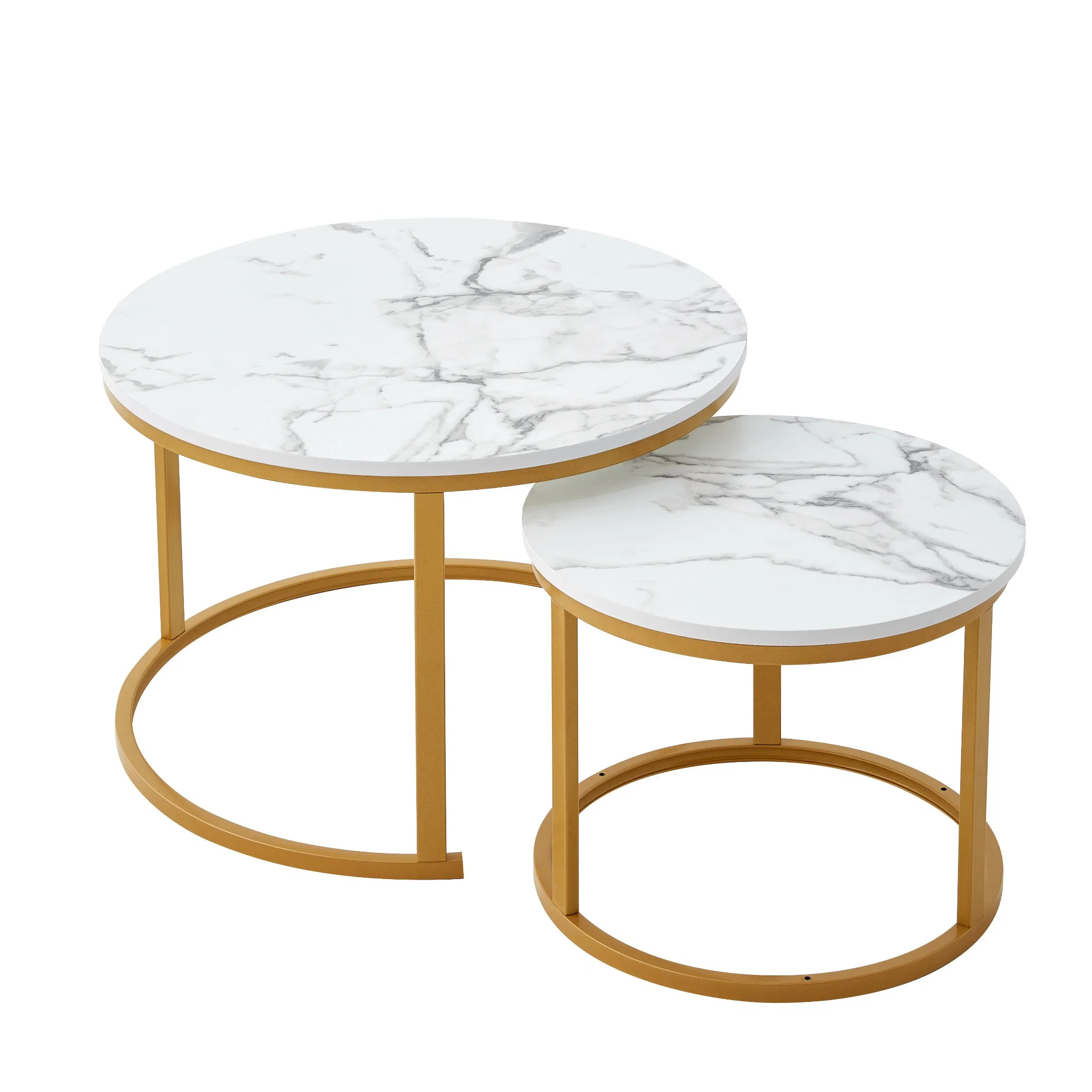 Round Nested Tea Table Set