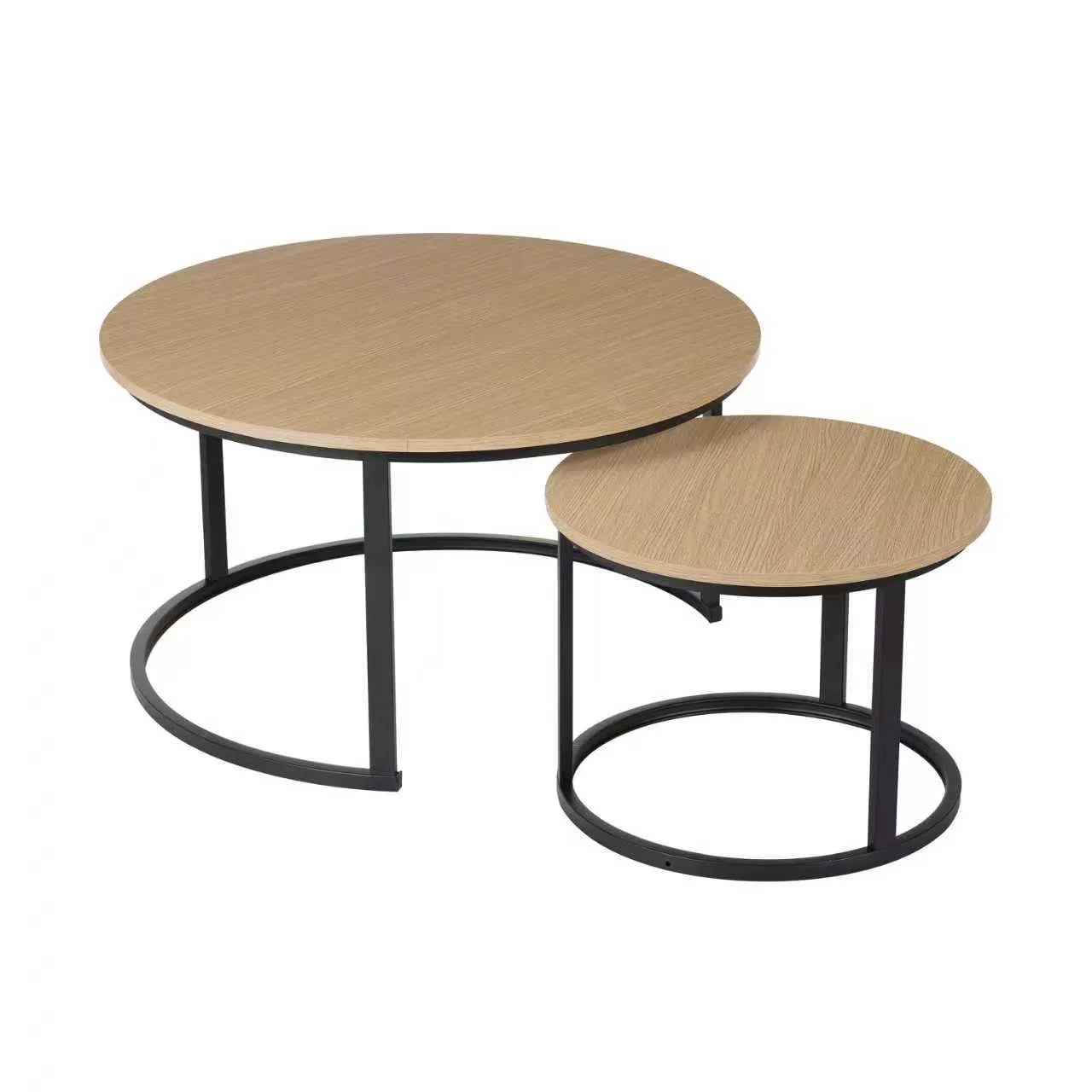 Round Nested Tea Table Set