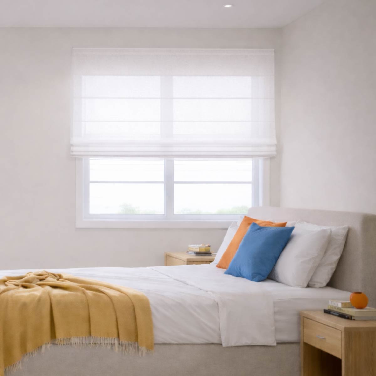 Sheer Roman Blinds