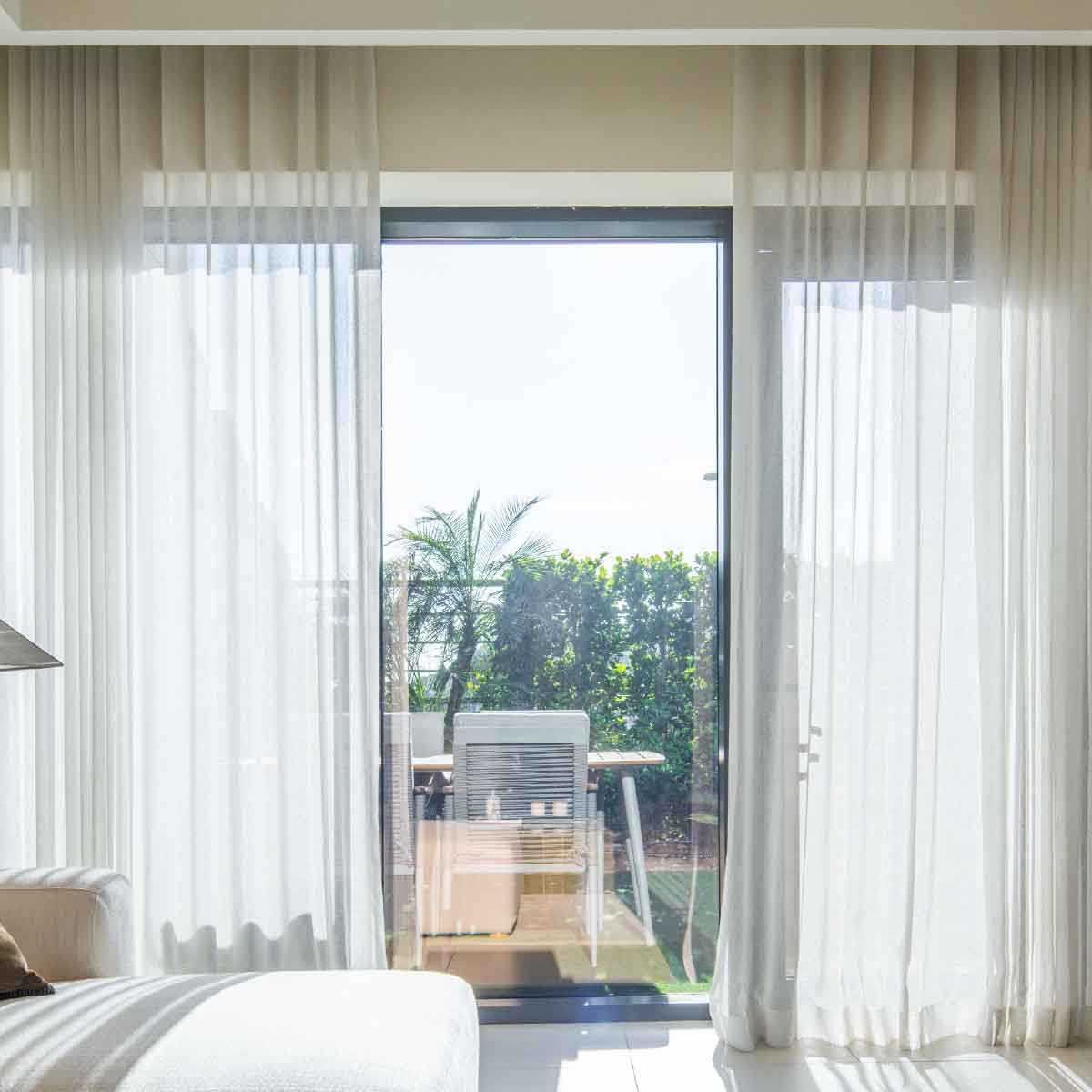 Wave Style Sheer Curtains