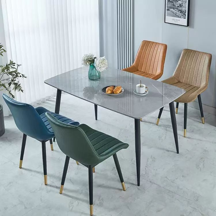Velvet Upholstered Dining Chair