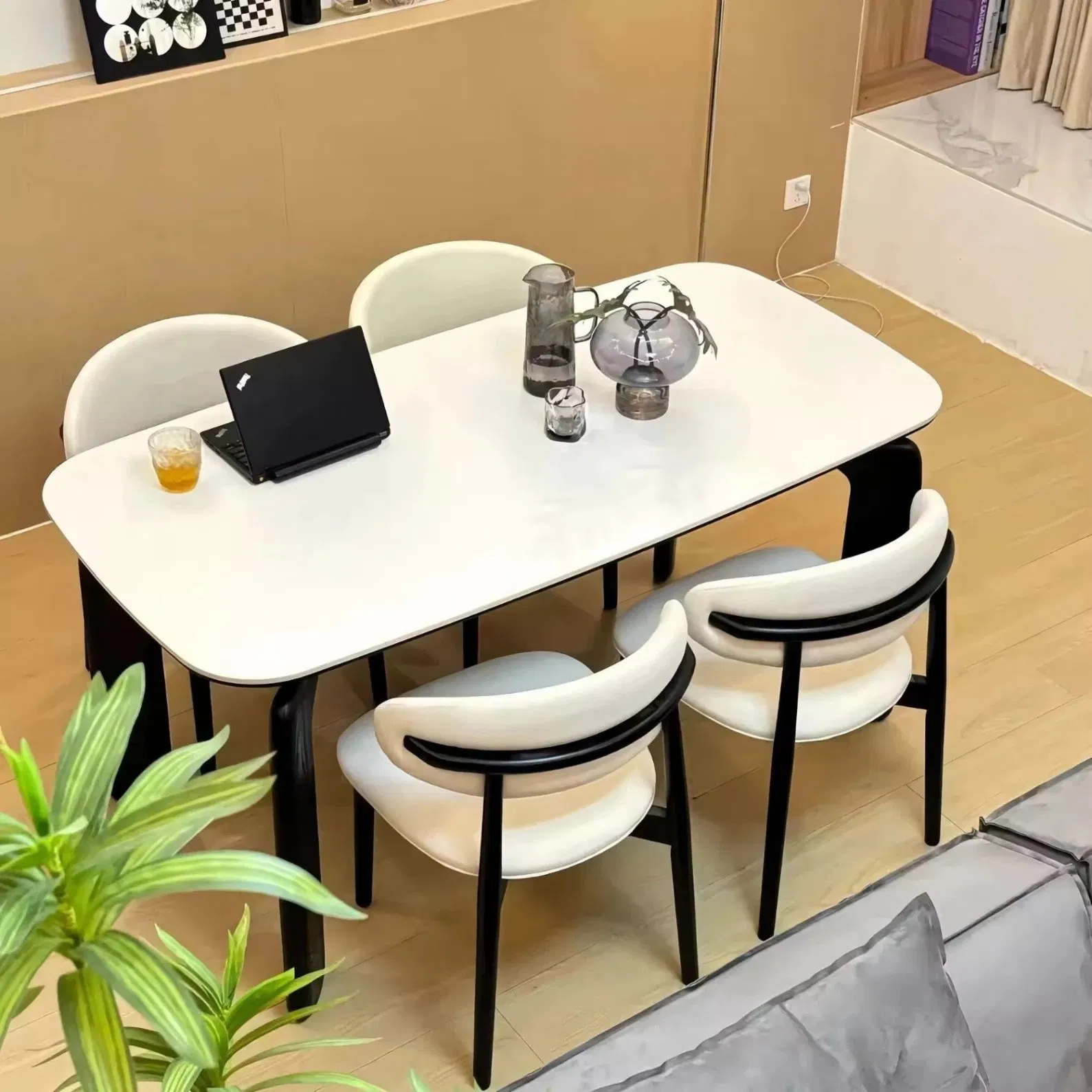Four Piece Glass Dining Set