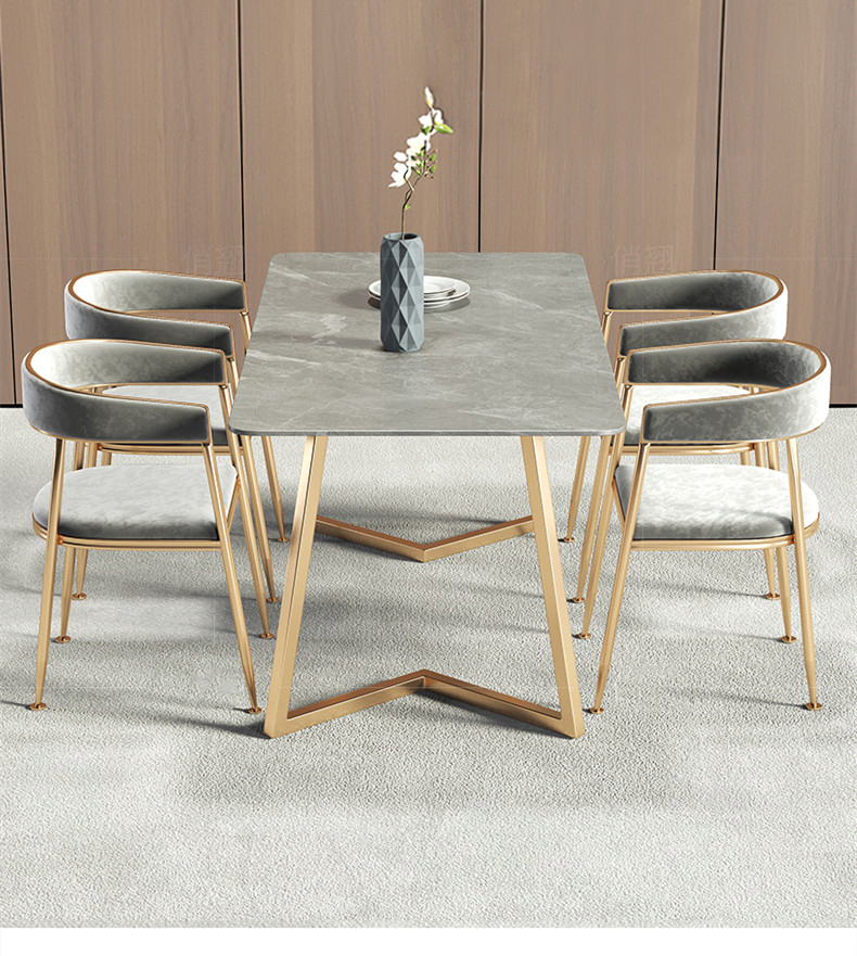 Luxury Marble Banquet Table Set