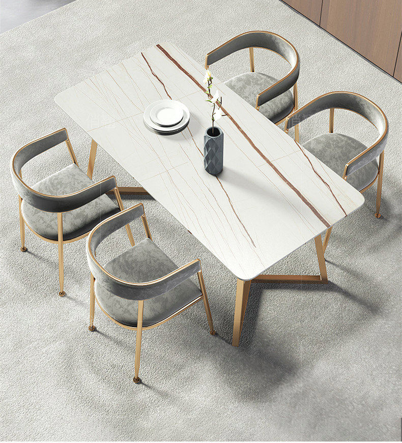 Luxury Marble Banquet Table Set