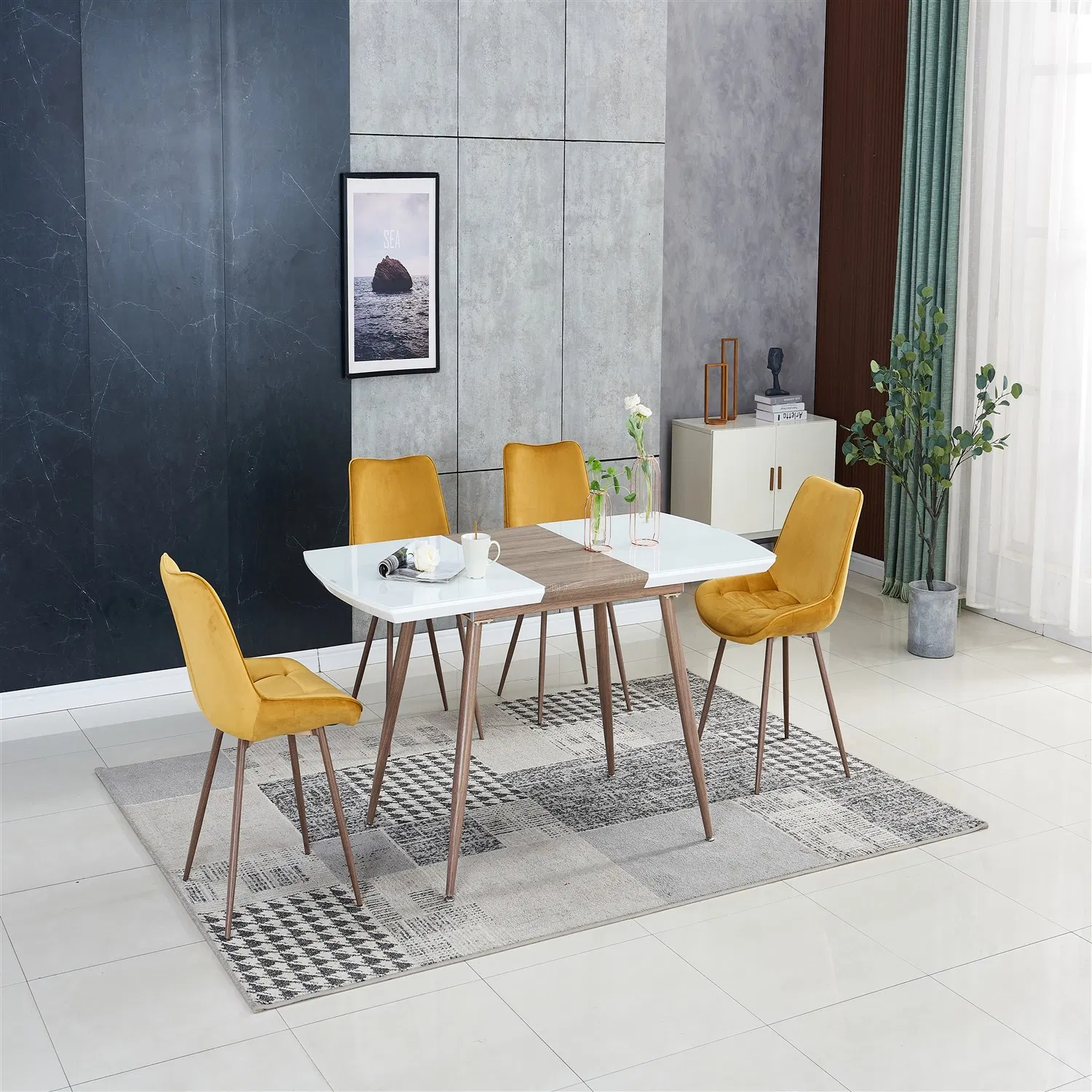 Modern Family Dining Set