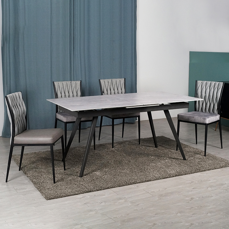 Nordic Stone Table with Chairs