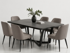 Premium Upholstered Dining Set