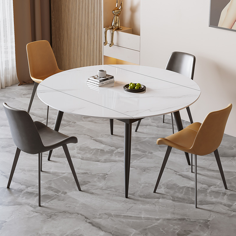 Space Saving Marble Dining Set