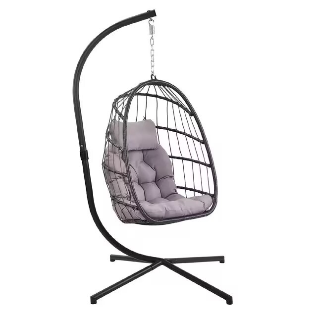 Foldable Rattan Outdoor Chair