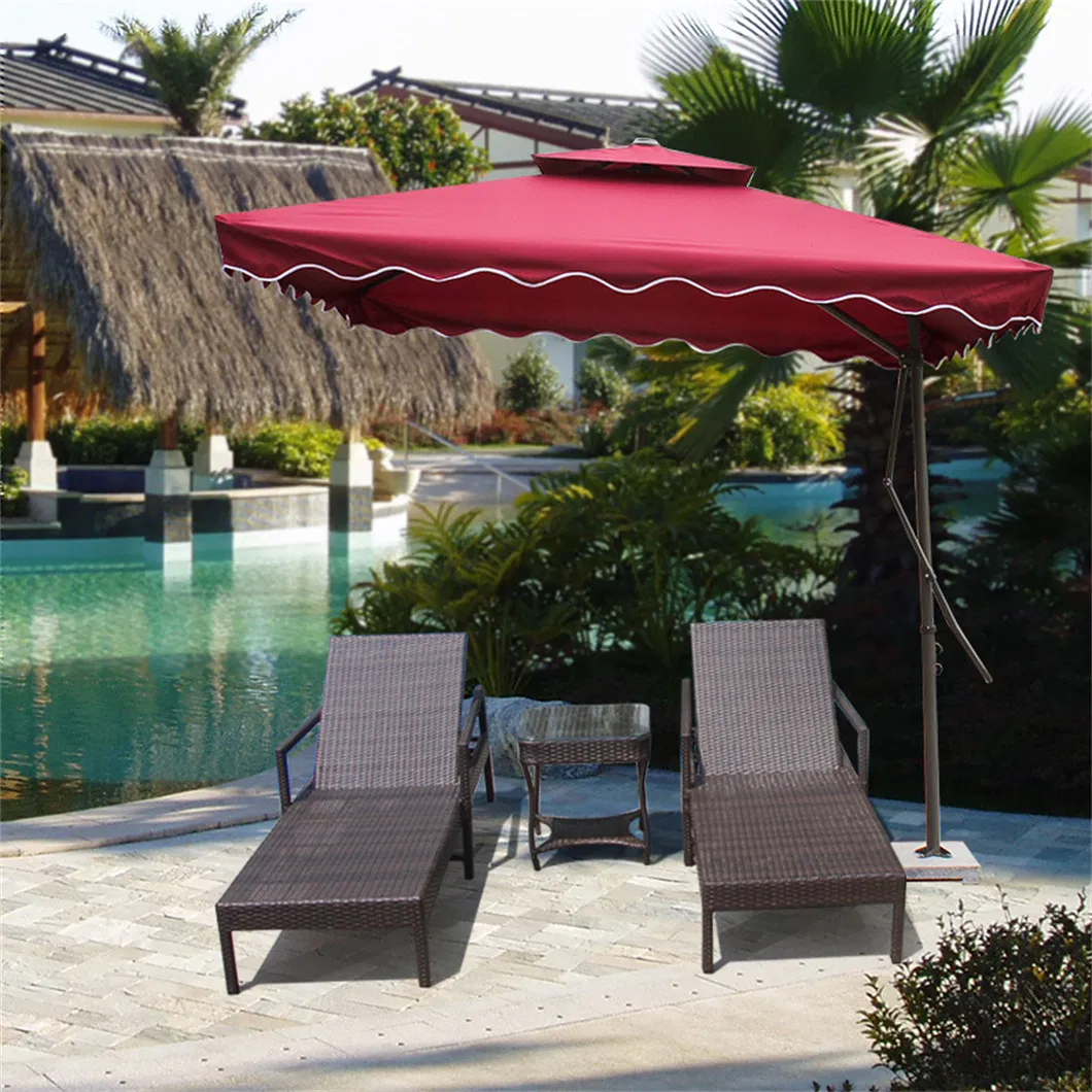 White Rattan Lounge Chair
