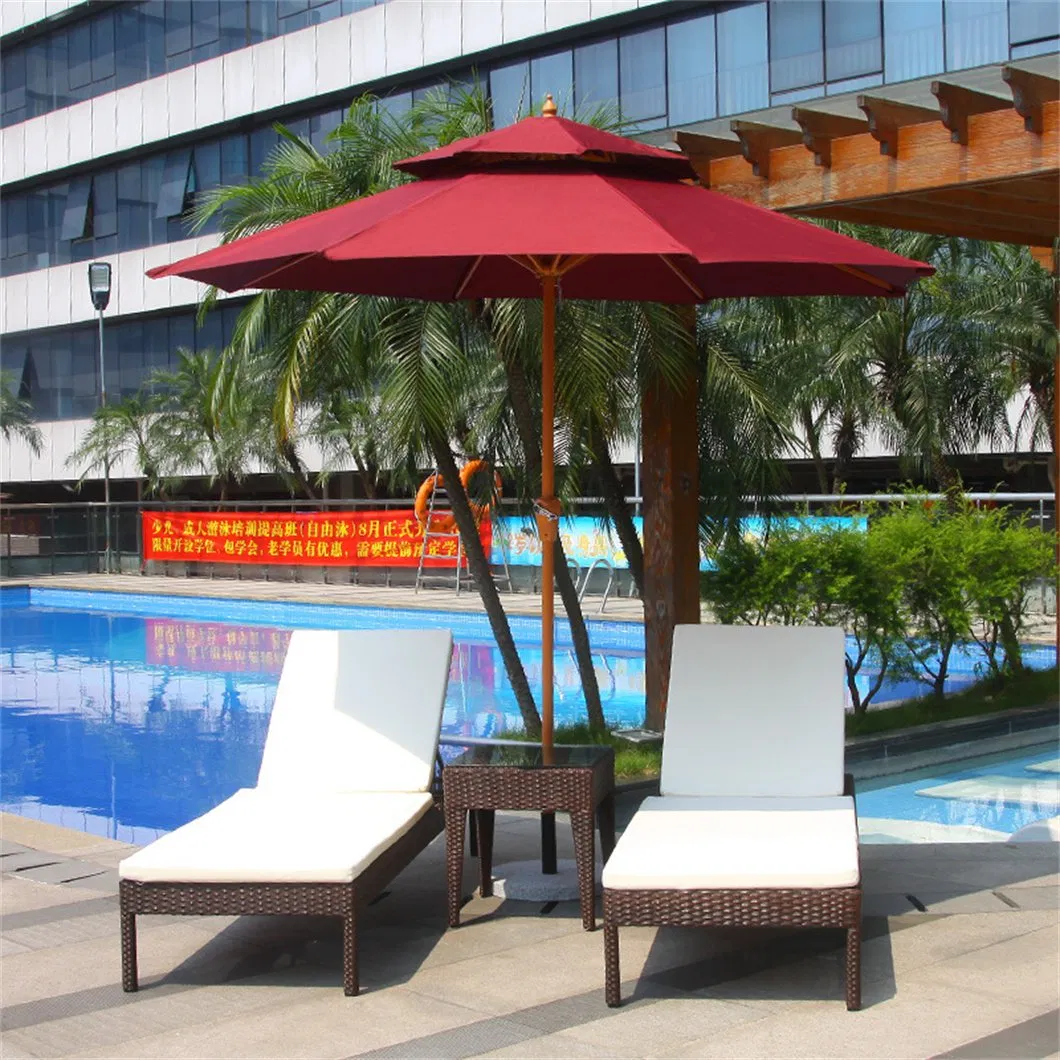 White Rattan Lounge Chair