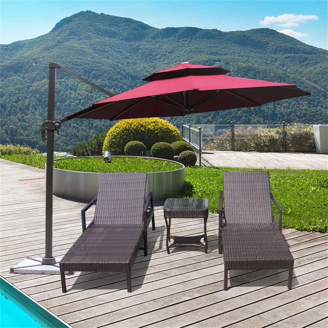 White Rattan Lounge Chair