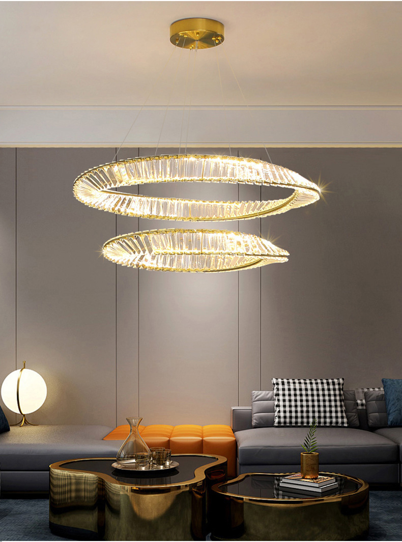 European Crystal Hotel Chandelier