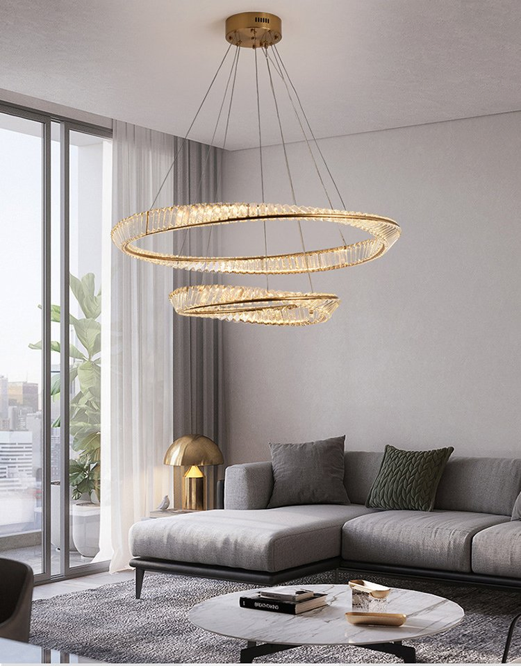 European Crystal Hotel Chandelier