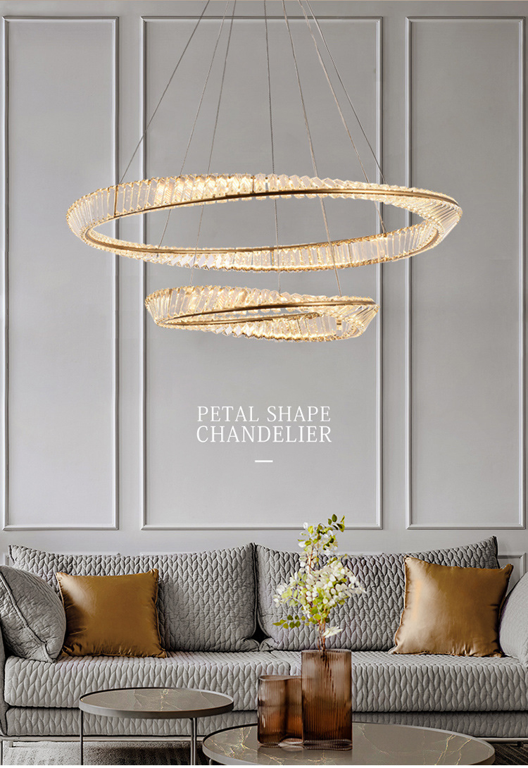 European Crystal Hotel Chandelier