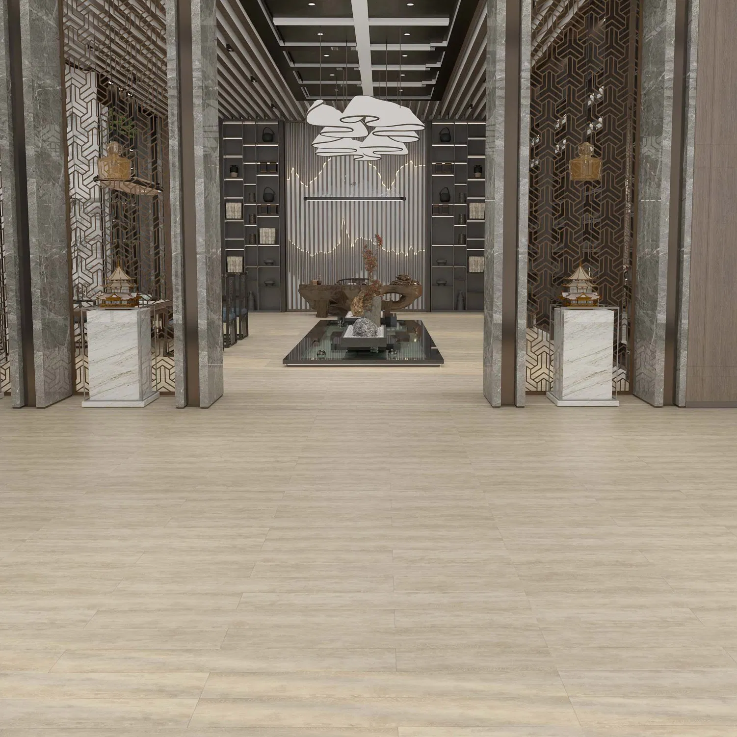 Wood Texture LVT Vinyl Tile