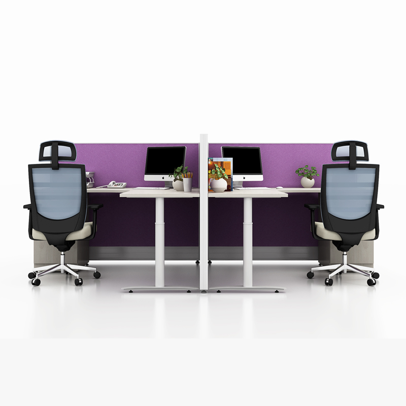 2 Person Modular Workstation Desk