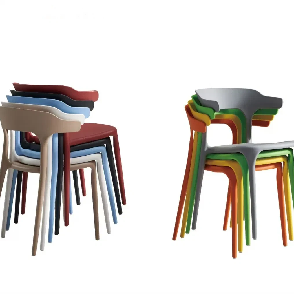 Colorful All-Plastic Leisure Chair