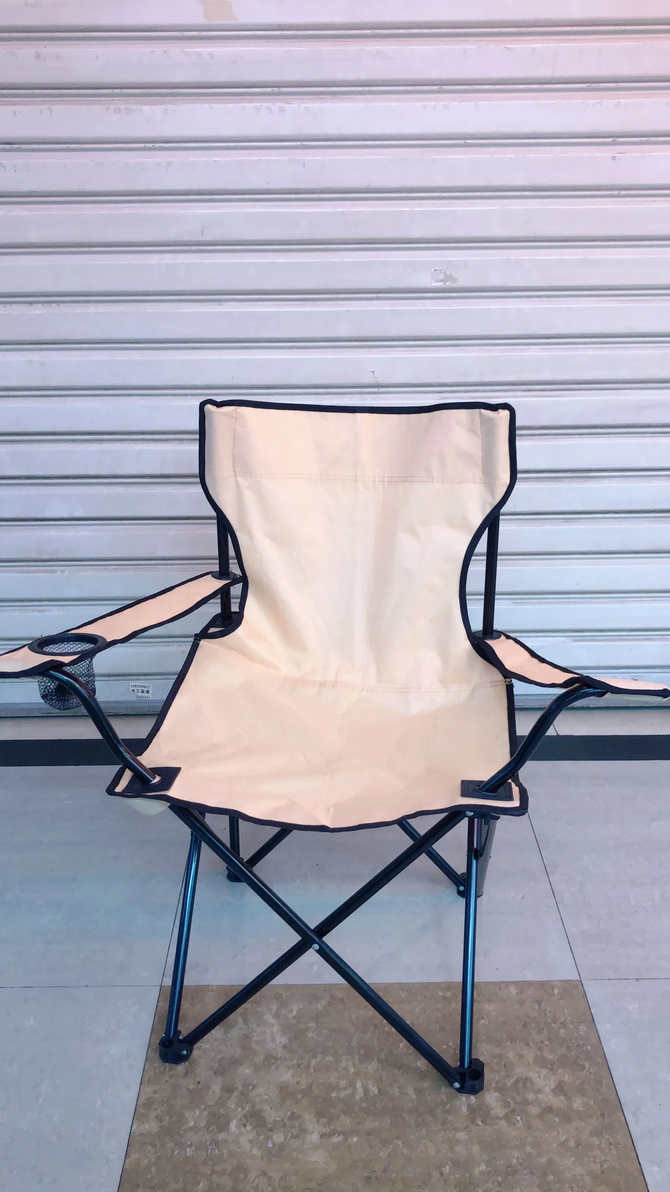 Folding Fishing Chair with Backrest