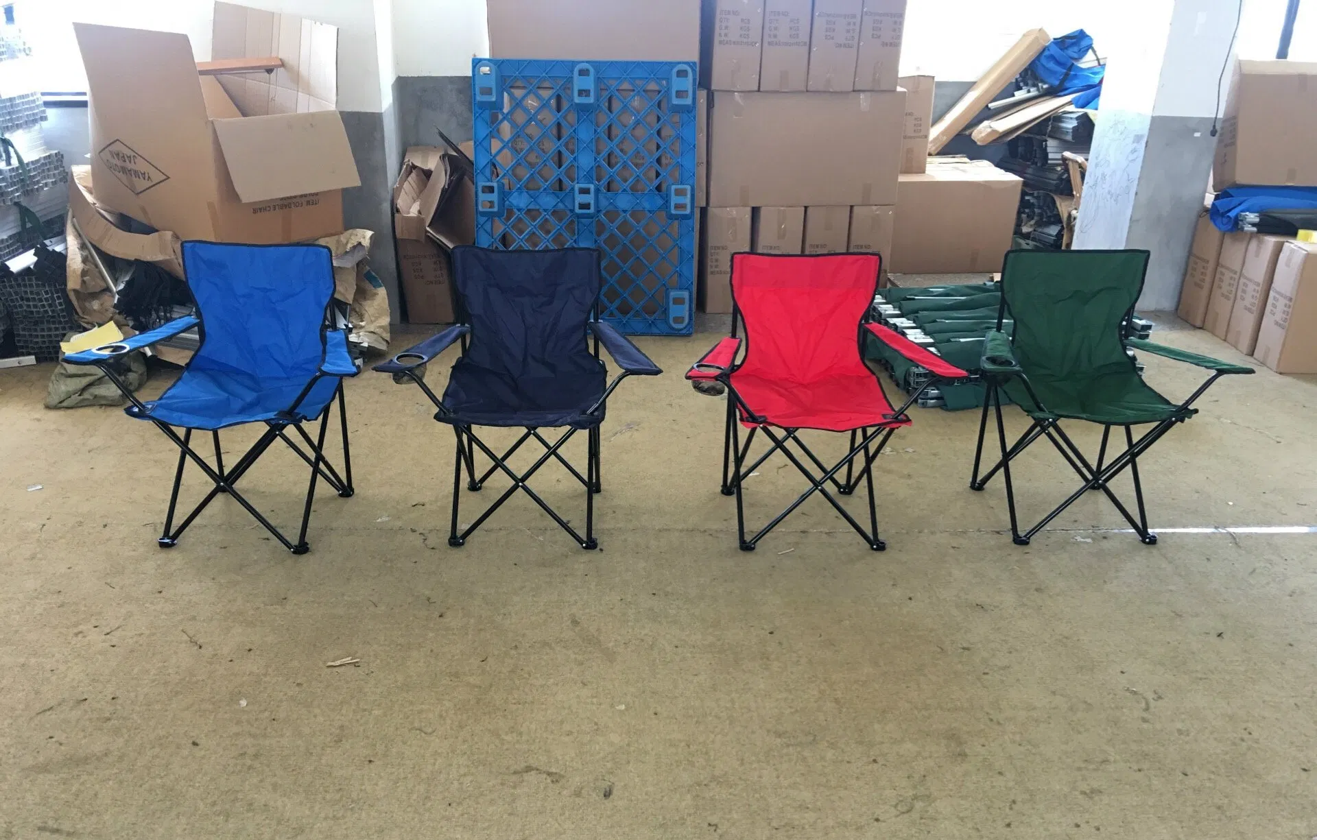 Folding Fishing Chair with Backrest