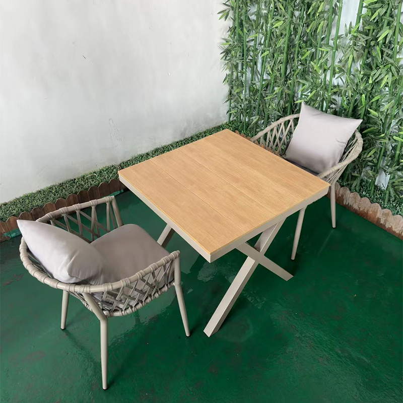 Aluminum Patio Dining Table Set