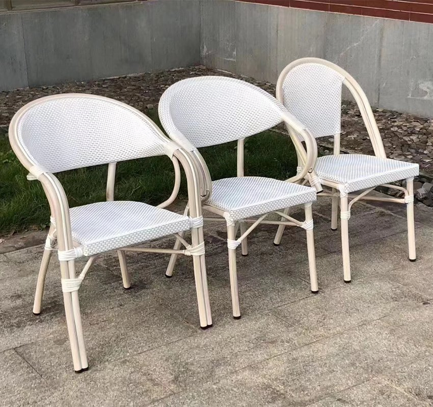 French Rattan Bistro Chair
